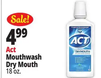 Ocean State Job Lot Act Mouthwash Dry Mouth offer