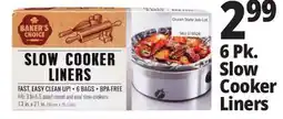Ocean State Job Lot 6 Pk. Slow Cooker Liners offer