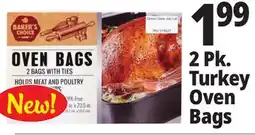 Ocean State Job Lot 2 Pk. Turkey Oven Bags offer