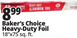 Ocean State Job Lot Baker's Choice Heavy-Duty Foil offer
