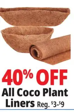 Ocean State Job Lot All Coco Plant Liners offer
