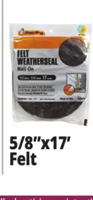 Ocean State Job Lot Frost King Indoor/Outdoor Fingertip Rope Caulk 3/16 x 30' offer