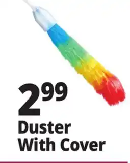Ocean State Job Lot Duster With Cover Cleaning Supplies offer