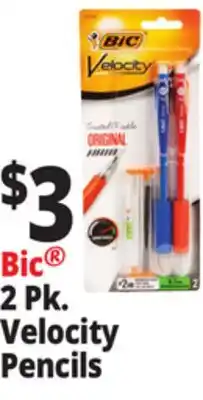 Ocean State Job Lot BIC Velocity Mechanical Pencils 2-Count offer
