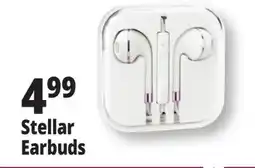 Ocean State Job Lot TechBunch Metal Stereo Earbuds with Mic and Volume Control offer