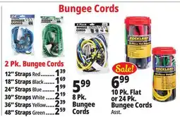 Ocean State Job Lot Bungee Cords offer