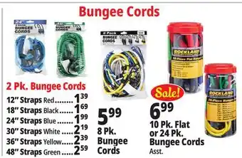 Ocean State Job Lot Bungee Cords offer