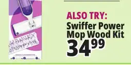 Ocean State Job Lot Swiffer Power Mop for Wood Floor Cleaning Kit 6 Piece offer