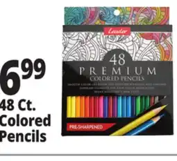 Ocean State Job Lot Leader Premium Colored Pencils 48 Piece offer