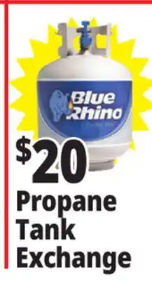 Ocean State Job Lot Blue Rhino Propane Tank Exchange offer