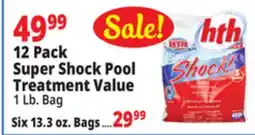 Ocean State Job Lot 12 Pack Super Shock Pool Treatment Value offer