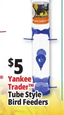 Ocean State Job Lot Yankee Trader Tube Style Bird Feeders offer