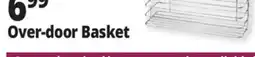 Ocean State Job Lot Over the Cabinet Door Chrome Basket offer