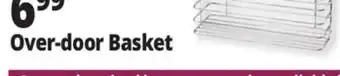 Ocean State Job Lot Over the Cabinet Door Chrome Basket offer