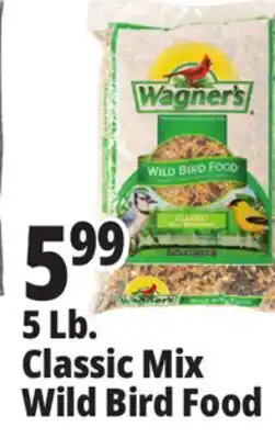 Ocean State Job Lot Wagner's Classic Wild Bird Food 5 lbs offer