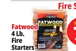 Ocean State Job Lot Fatwood Firestarter offer