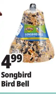 Ocean State Job Lot Audubon Park Songbird Bell Wild Bird Food 15.5 oz offer