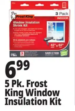 Ocean State Job Lot Frost King Window Insulation Shrink Kit 3 Count offer