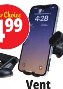 Ocean State Job Lot TechBunch Vent-Mounted Phone Holder offer