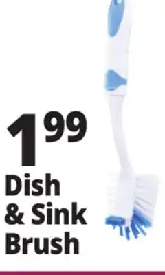 Ocean State Job Lot Gleam Dish and Sink Brush offer