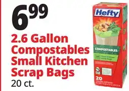 Ocean State Job Lot Hefty Compostable Small Kitchen Scrap Bags 20 Count offer