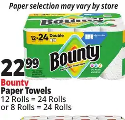 Ocean State Job Lot Bounty Paper Towels offer