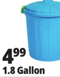 Ocean State Job Lot HemiCasa Small Oscar bin with Lid and Handles 7 L offer