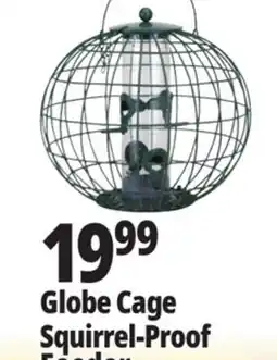 Ocean State Job Lot Yankee Trader Globe Cage Squirrel Proof Bird Feeder offer