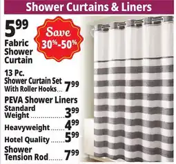 Ocean State Job Lot Shower Curtains & Liners offer