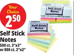 Ocean State Job Lot Assorted Color Sticky Notes 500 Sheets offer