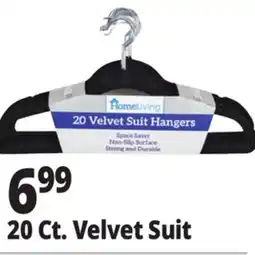 Ocean State Job Lot HomeLiving Velvet Suit Hangers 20 Count offer
