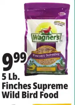 Ocean State Job Lot Wagner's Finches Supreme Premium Wild Bird Food 5 lbs offer