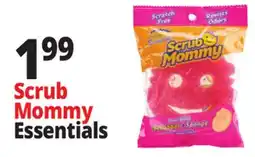 Ocean State Job Lot Scrub Daddy Dual-Sided Scrub Mommy Scrubber + Sponge offer