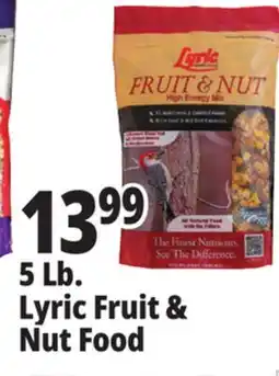 Ocean State Job Lot Lyric Fruit and Nut High Energy Wild Bird Food Mix 5 lbs offer