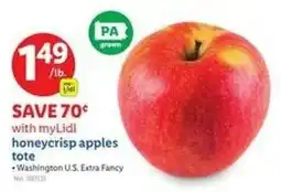 Lidl Honeycrisp apples tote offer