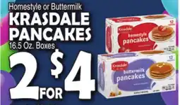 Bravo Supermarkets KRASDALE PANCAKES offer