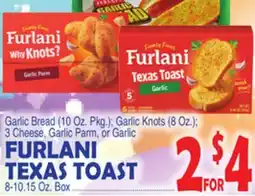 Bravo Supermarkets FURLANI TEXAS TOAST 8-10.15 Oz. Box offer