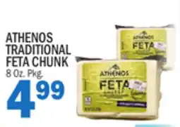 Bravo Supermarkets ATHENOS TRADITIONAL FETA CHUNK offer