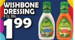 Bravo Supermarkets WISHBONE DRESSING offer