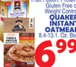 Bravo Supermarkets QUAKER INSTANT OATMEAL offer