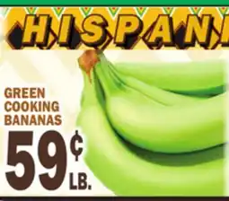 Bravo Supermarkets GREEN COOKING BANANAS offer