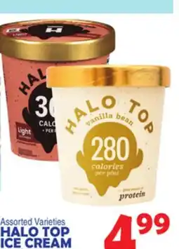 Bravo Supermarkets HALO TOP ICE CREAM offer