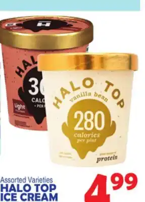 Bravo Supermarkets HALO TOP ICE CREAM offer