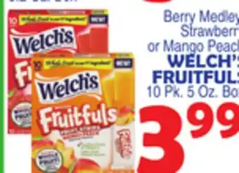 Bravo Supermarkets WELCH'S FRUITFULS offer