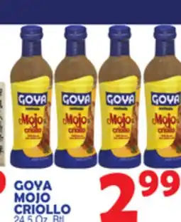 Bravo Supermarkets GOYA MOJO CRIOLLO offer