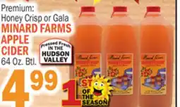 Bravo Supermarkets MINARD FARMS APPLE CIDER offer