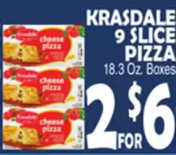 Bravo Supermarkets KRASDALE 9 SLICE PIZZA offer