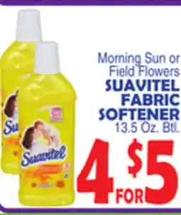 Bravo Supermarkets SUAVITEL FABRIC SOFTENER offer