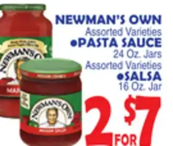 Bravo Supermarkets NEWMAN'S OWN Varieties offer