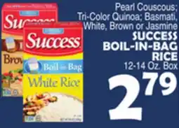 Bravo Supermarkets SUCCESS BOIL-IN-BAG RICE offer